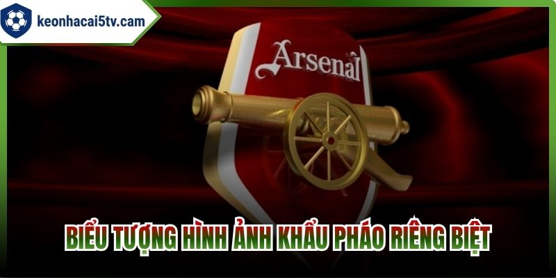 Biểu tượng hình ảnh khẩu pháo riêng biệt